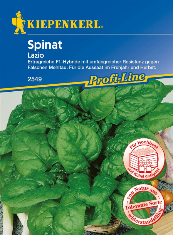 KIEPENKERL Echter Spinat Samen „Lazio F1“ 3 KIEPENKERL Echter Spinat Samen „Lazio F1“