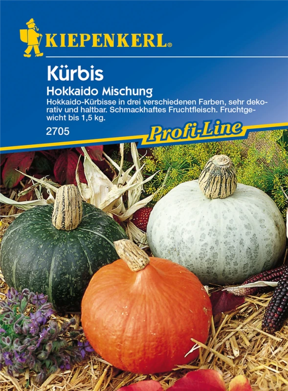 KIEPENKERL Kürbissamen „Hokkaido“ 3 KIEPENKERL Kürbissamen „Hokkaido“