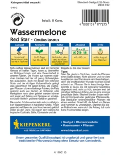 KIEPENKERL Wassermelonensamen „Red Star“ -Blumen Risse Verkaufsladen 2721 RS 800x800