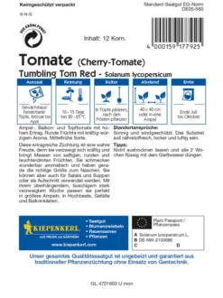 KIEPENKERL Tomatensamen „Tumbling Tom Red“ -Blumen Risse Verkaufsladen 2792 RS 800x800
