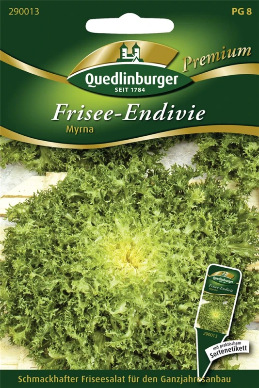 QUEDLINBURGER Frisee-Endivie-Samen „Myrna“ 3 QUEDLINBURGER Frisee-Endivie-Samen „Myrna“