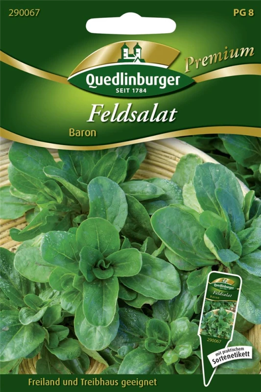QUEDLINBURGER Feldsalatsamen „Baron“ 3 QUEDLINBURGER Feldsalatsamen „Baron“