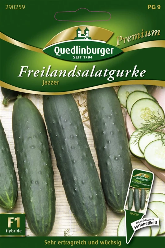 QUEDLINBURGER Gurkensamen „Jazzer F1“ 3 QUEDLINBURGER Gurkensamen „Jazzer F1“