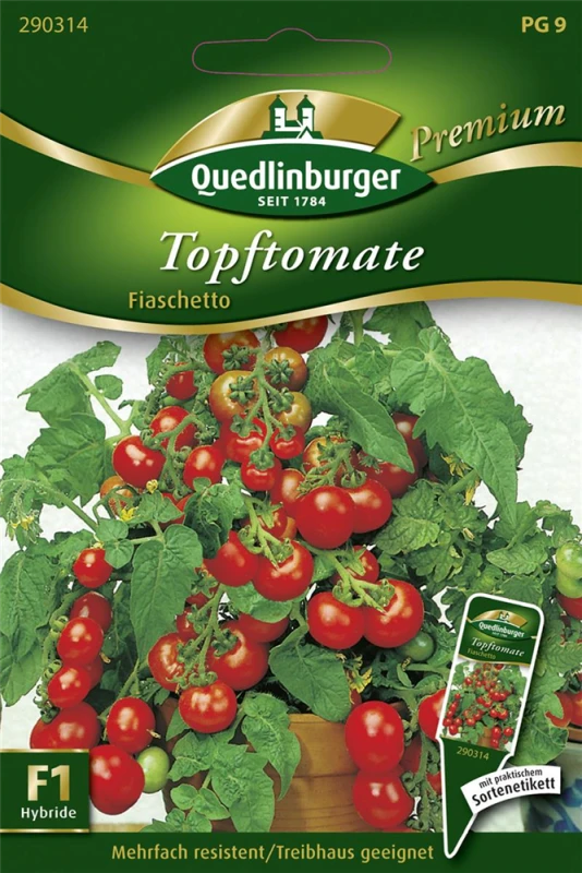 QUEDLINBURGER Tomatensamen „Fiaschetto F1“ 3 QUEDLINBURGER Tomatensamen „Fiaschetto F1“