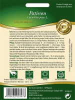 QUEDLINBURGER Patissonsamen „Golden Marbre“ 6 QUEDLINBURGER Patissonsamen „Golden Marbre“ – Bild 4