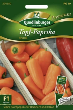 QUEDLINBURGER Snackpaprikasamen „Hamik“