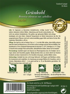 QUEDLINBURGER Grünkohlsamen „Scarlet“ 7 QUEDLINBURGER Grünkohlsamen „Scarlet“ -Blumen Risse Verkaufsladen 290440 4050422904406 Gruenkohl20Scarlet20RS 800x800