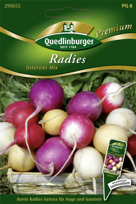 QUEDLINBURGER Radieschensamen „Ostereier Mischung“ 3 QUEDLINBURGER Radieschensamen „Ostereier Mischung“