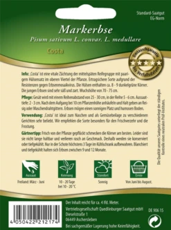 QUEDLINBURGER Markerbsensamen „Costa“ 7 QUEDLINBURGER Markerbsensamen „Costa“ -Blumen Risse Verkaufsladen 291217 4050422212174 RS 800x800