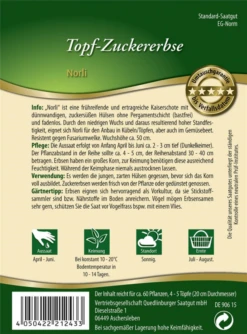 QUEDLINBURGER Kiefelerbsensamen „Norli“ -Blumen Risse Verkaufsladen 291243 4050422212433 RS 800x800