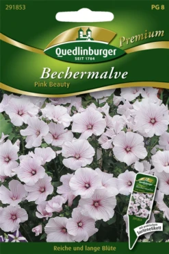 QUEDLINBURGER Bechermalvensamen „Pink Beauty“
