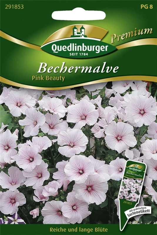 QUEDLINBURGER Bechermalvensamen „Pink Beauty“ 3 QUEDLINBURGER Bechermalvensamen „Pink Beauty“