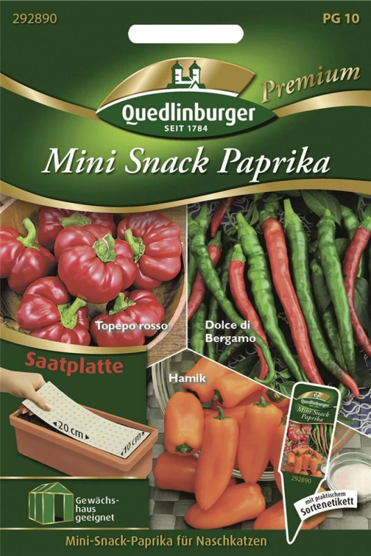 QUEDLINBURGER Snack-Paprika-Samen 3 QUEDLINBURGER Snack-Paprika-Samen