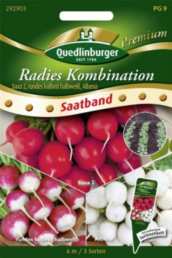 QUEDLINBURGER Radieschen-Kombination-Samen