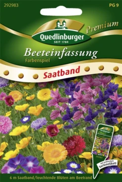 QUEDLINBURGER Beeteinfassung-Samen „Farbenspiel“