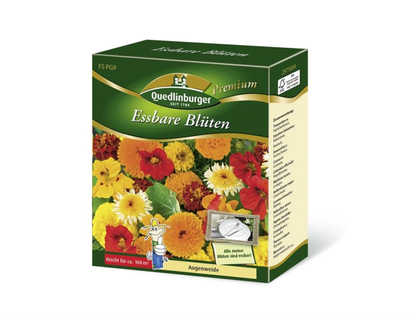 QUEDLINBURGER Essbare Blütensamen 3 QUEDLINBURGER Essbare Blütensamen