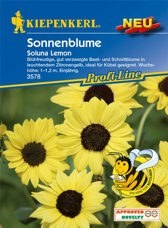 KIEPENKERL Sonnenblumensamen „Soluna Lemon“ 3 KIEPENKERL Sonnenblumensamen „Soluna Lemon“