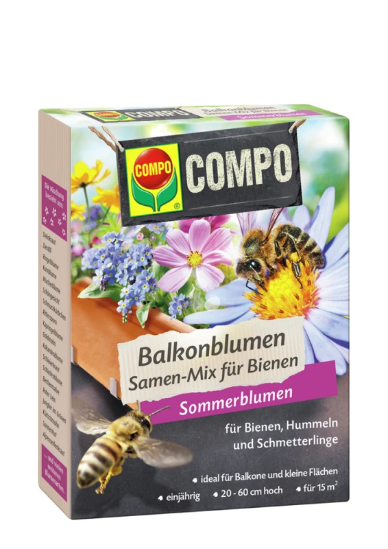COMPO Balkonblumensamen-Mix, 100 G 3 COMPO Balkonblumensamen-Mix, 100 G