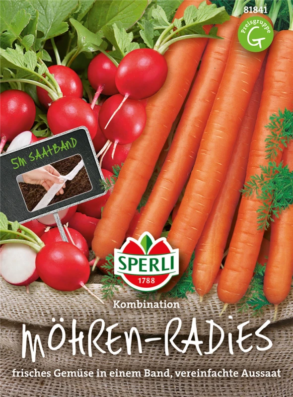 SPERLI Möhre-Radies-Kombination 3 SPERLI Möhre-Radies-Kombination