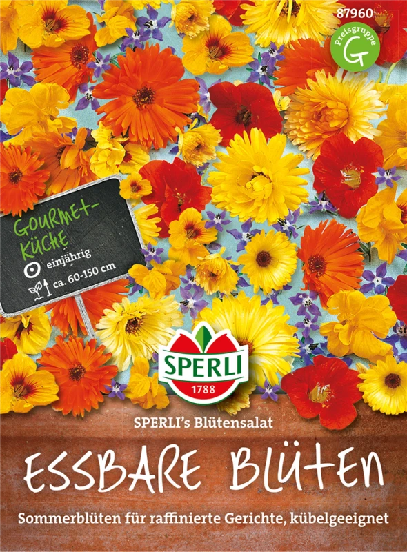 SPERLI Essbare Blüten Samen 3 SPERLI Essbare Blüten Samen